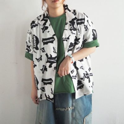 #Pokke北海道総柄シャツ