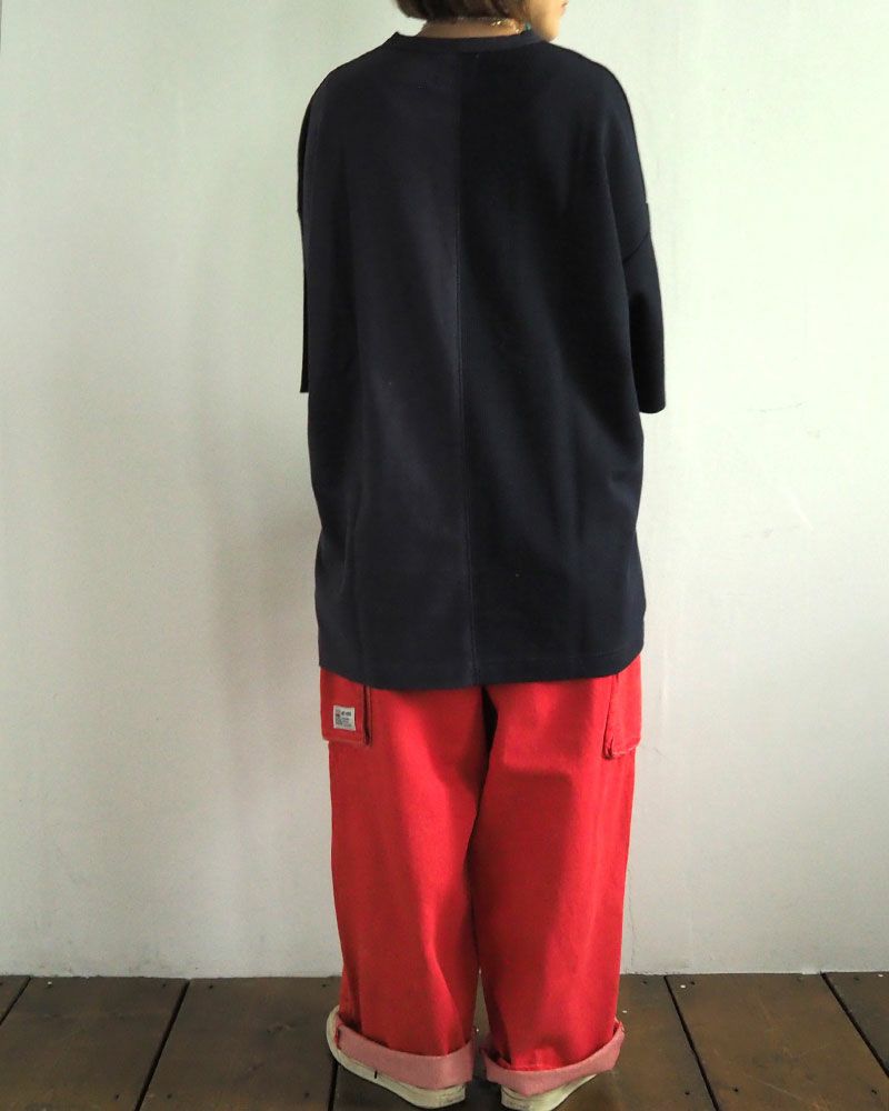 VISION STREET WEAR ヴィジョンストリートウェア ロゴデニムカーゴパンツ