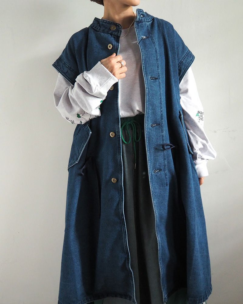 BIT BLUE 2WAYデニムコート | &Vogue STORE