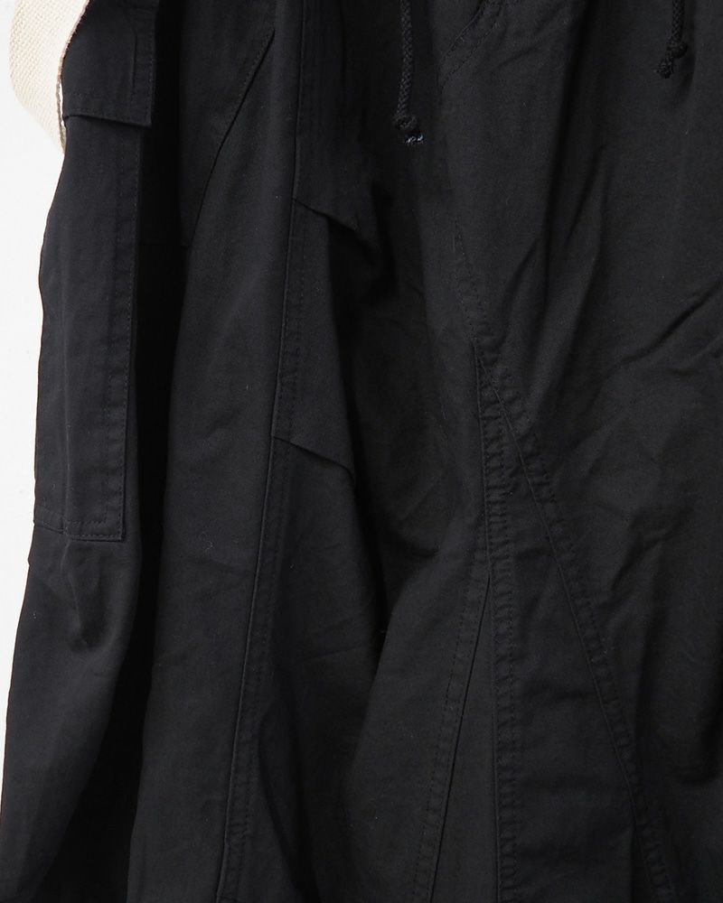 サス付きサーキュラーミリタリースカート レディース ボリュームスカート オールシーズン対応