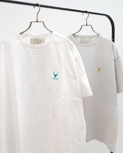 #Pokke ワンポイント刺繍 S/S TEE