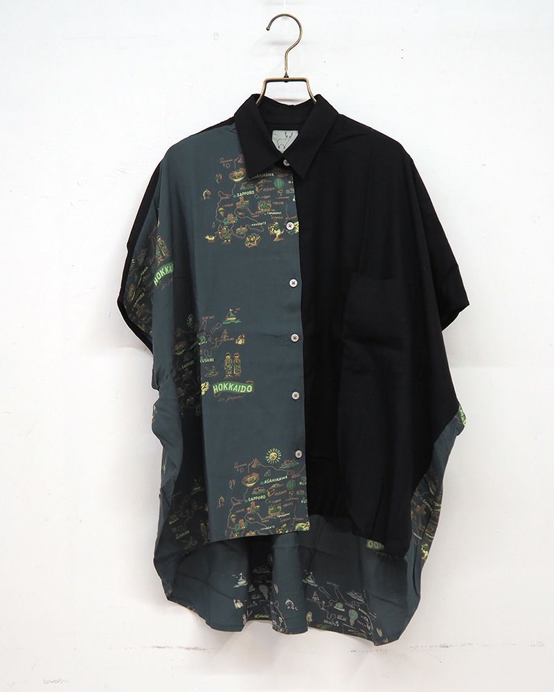 Pokke 総柄ワイドシャツ | &Vogue STORE