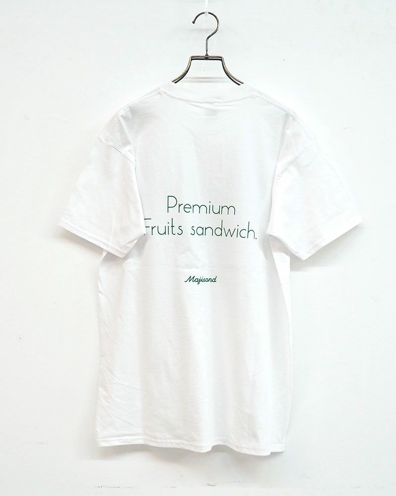 週刊少年マガジン 与田祐希 着用 Majisand マジサンド Fruit of the Loom フルーツオブザルーム コラボ Tシャツ パイナップル デザイン ユニセックス