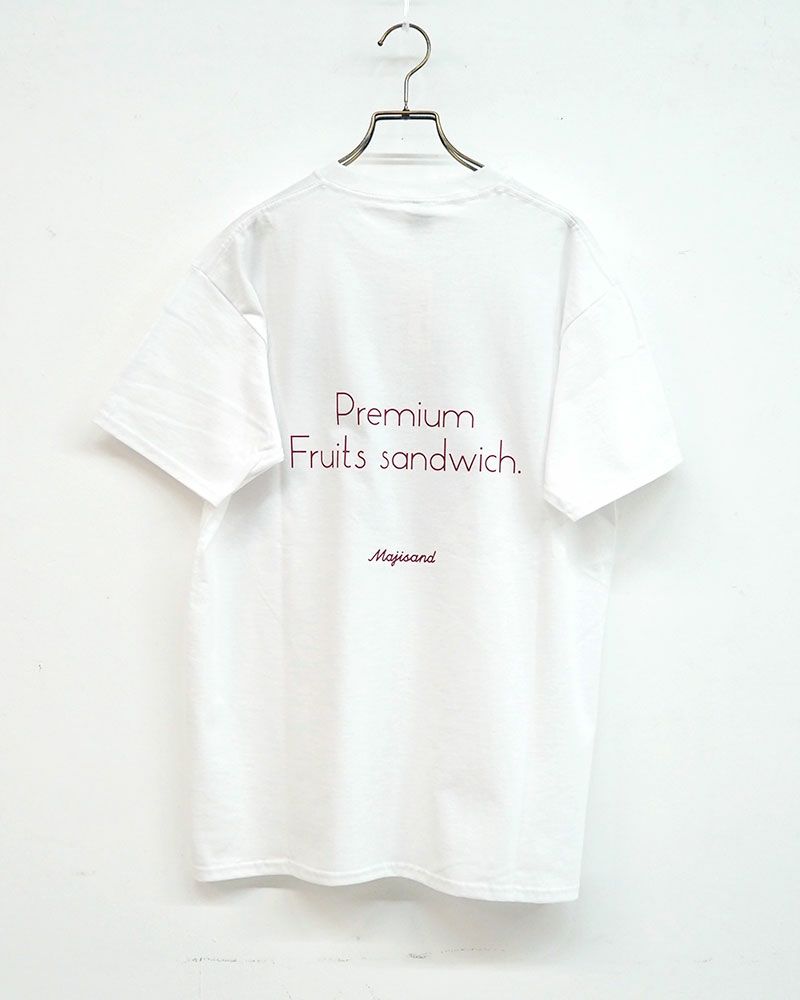 週刊少年マガジン 与田祐希 着用 Majisand マジサンド Fruit of the Loom フルーツオブザルーム コラボ Tシャツ パイナップル デザイン ユニセックス