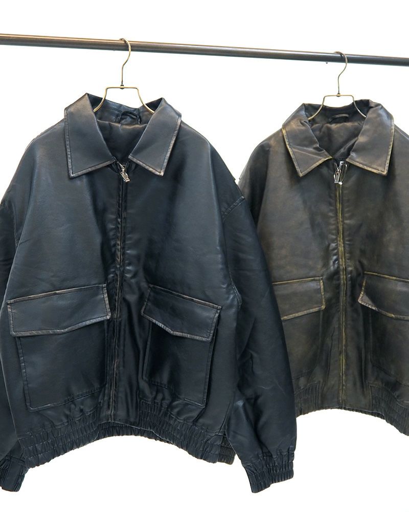 8Laboratory レザージャケット