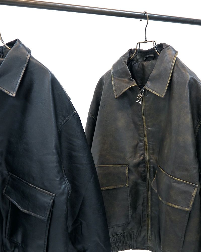 8Laboratory レザージャケット
