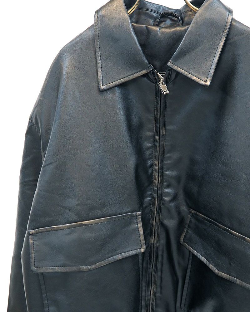 8Laboratory レザージャケット