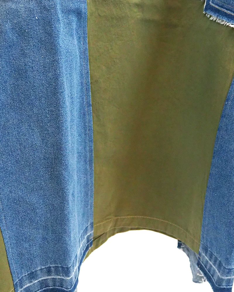 リビルドデニムプルオーバー