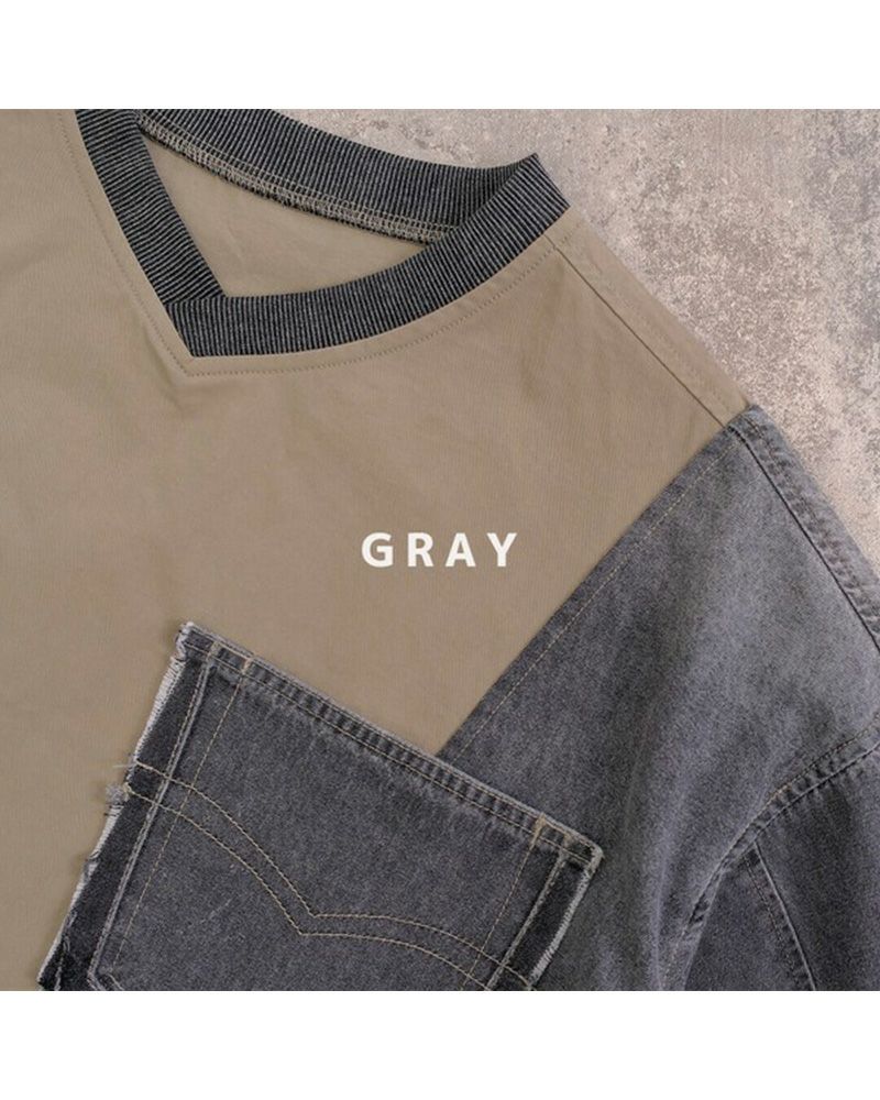 リビルドデニムプルオーバー