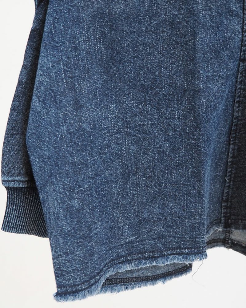 limiless ケミカル裏毛ドルマンプルオーバー