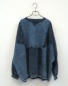 limiless ケミカル裏毛ドルマンプルオーバー