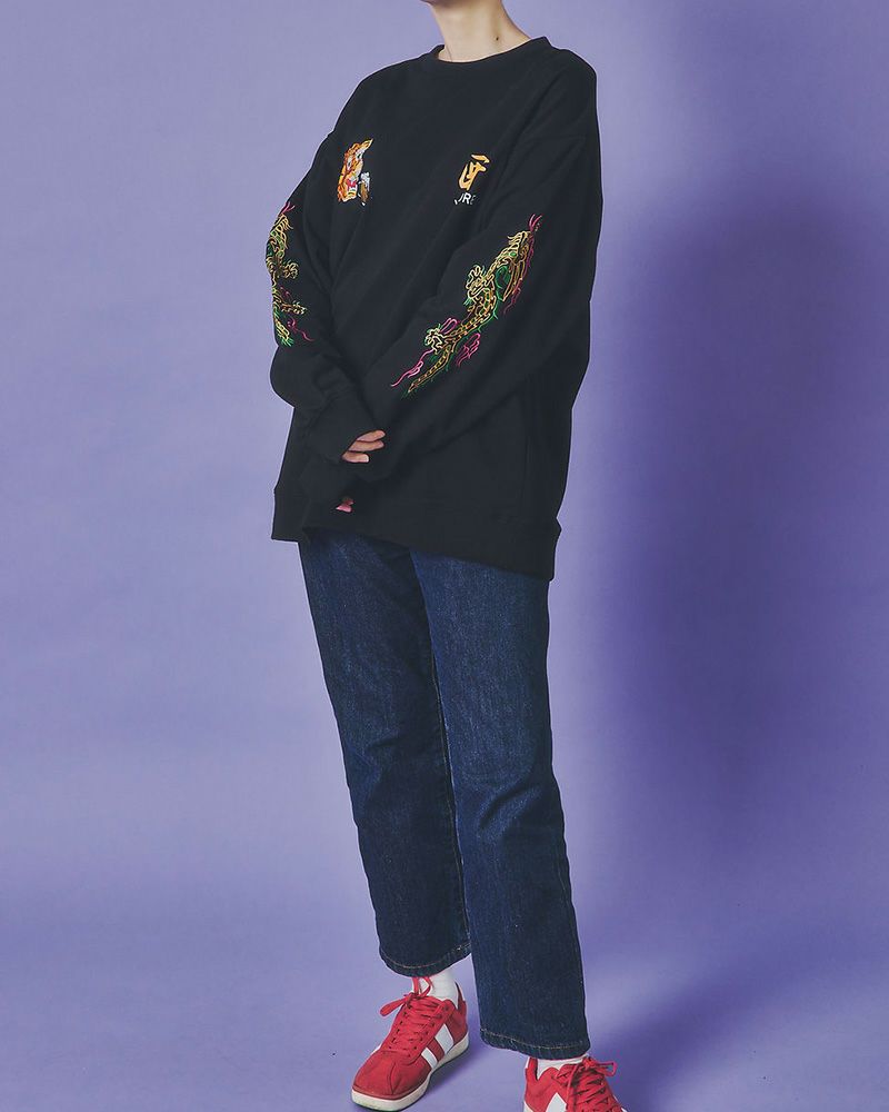 YOIDORE スーベニア クルーネックスウェット メンズ レディース