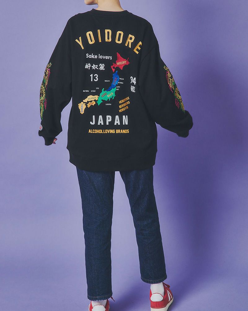 YOIDORE スーベニア クルーネックスウェット メンズ レディース