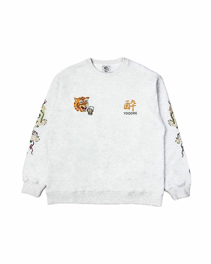 YOIDORE スーベニア クルーネックスウェット メンズ レディース