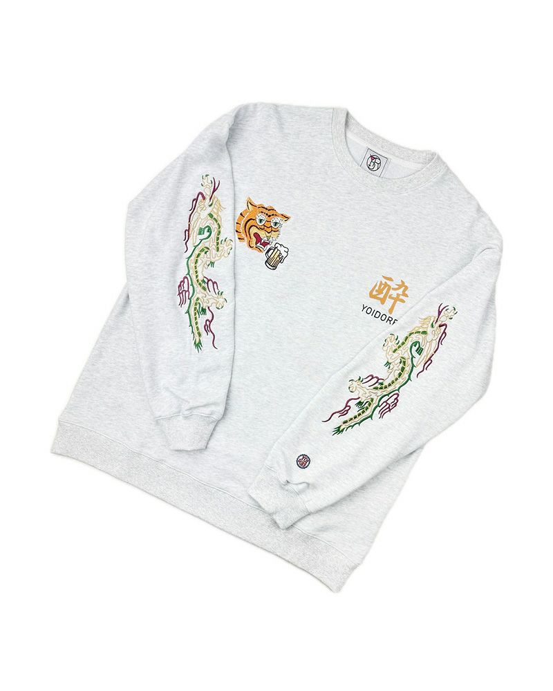 YOIDORE スーベニア クルーネックスウェット メンズ レディース