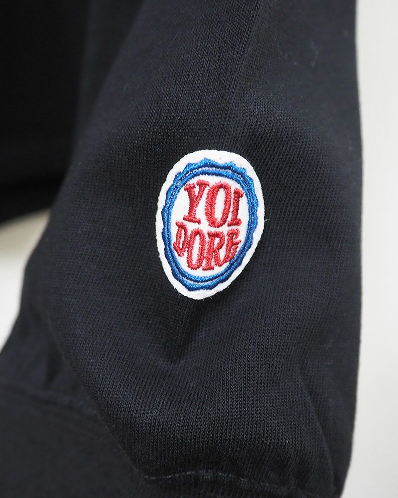 YOIDORE ヨイドレ 二日酔いロンT FUTUKAYOI 厚盛プリント KIOKUNASHI 刺繍デザイン ユニセックス ルーズシルエット