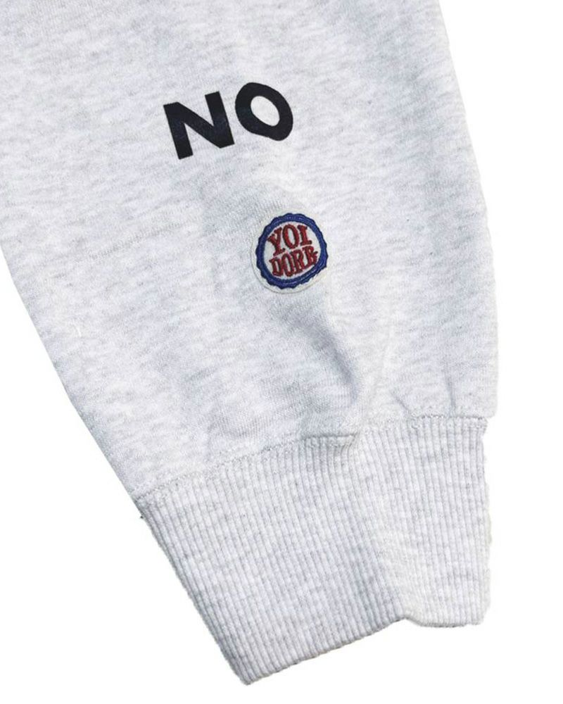 YOIDORE ヨイドレ レモンチューハイモチーフ パーカー PVCロゴプリント ユニセックス ルーズシルエット フーディー