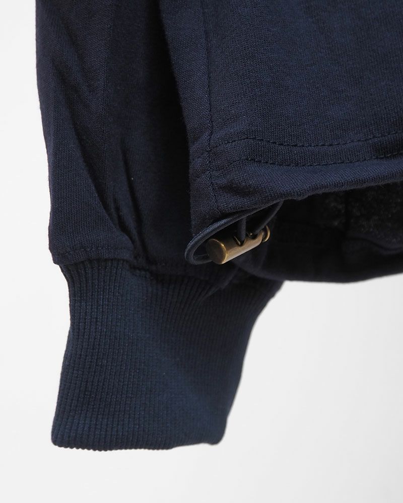 limiless リミレス 天竺スポーティーロンT 英字プリント ユニセックス ロングTシャツ ドロスト付き 綿100％ ゆったりシルエット