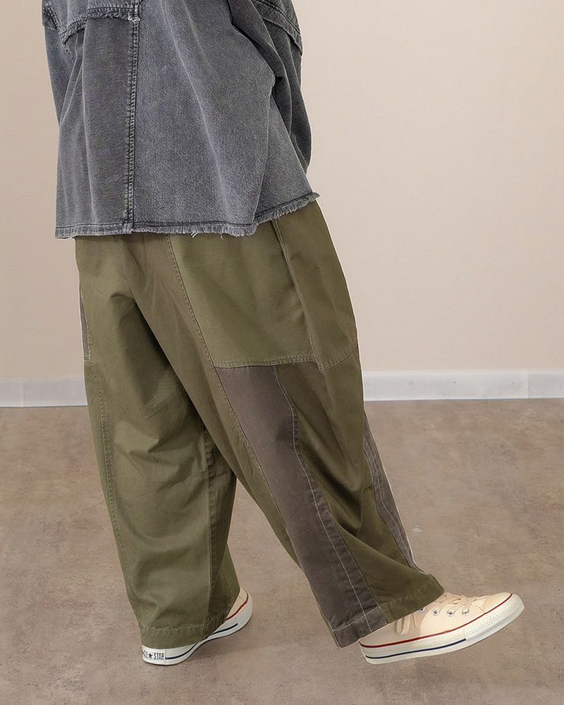 ナッツバルーンパンツ レディース ウエストゴム ゆったり シルエット ボリューム感 カジュアル 大人可愛い