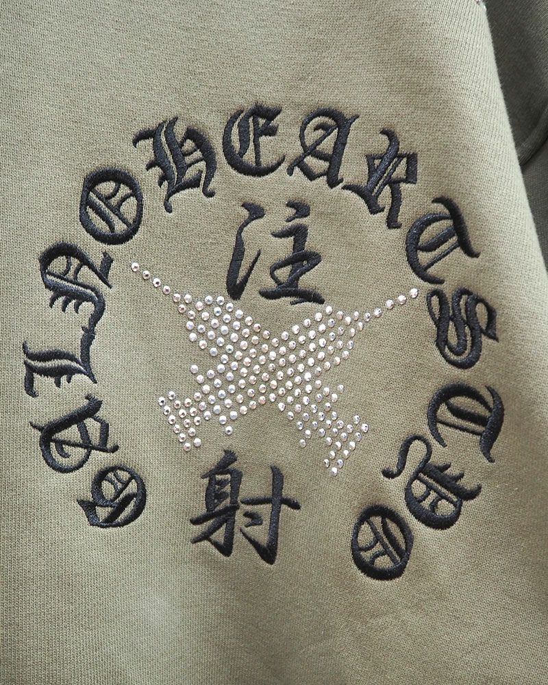 GALFY ガルフィー ピカピカ注射器パーカー 総柄 ジップアップ オーバーサイズ ユニセックス ストリート 個性派