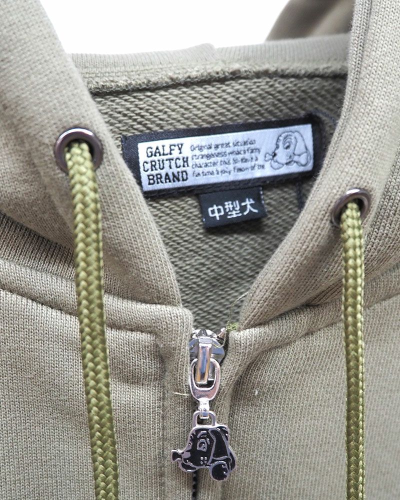 GALFY ガルフィー ピカピカ注射器パーカー 総柄 ジップアップ オーバーサイズ ユニセックス ストリート 個性派