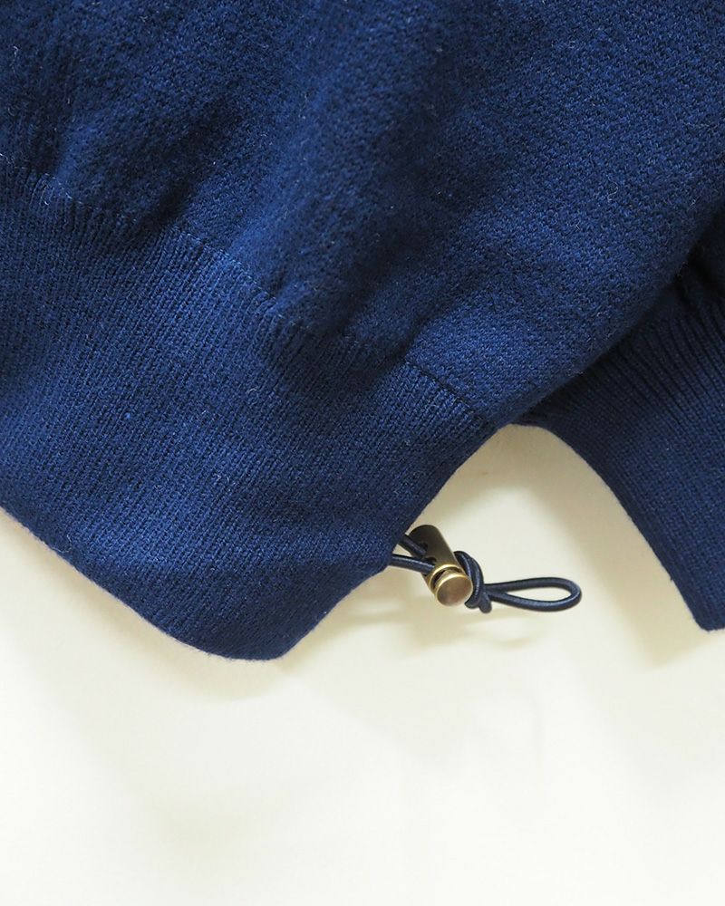 8Laboratory ジャガード編みニットボリュームカレッジプルオーバー