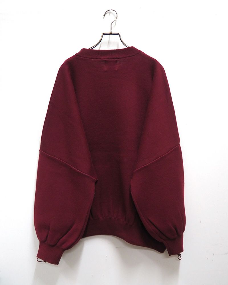 8Laboratory ジャガード編みニットボリュームカレッジプルオーバー