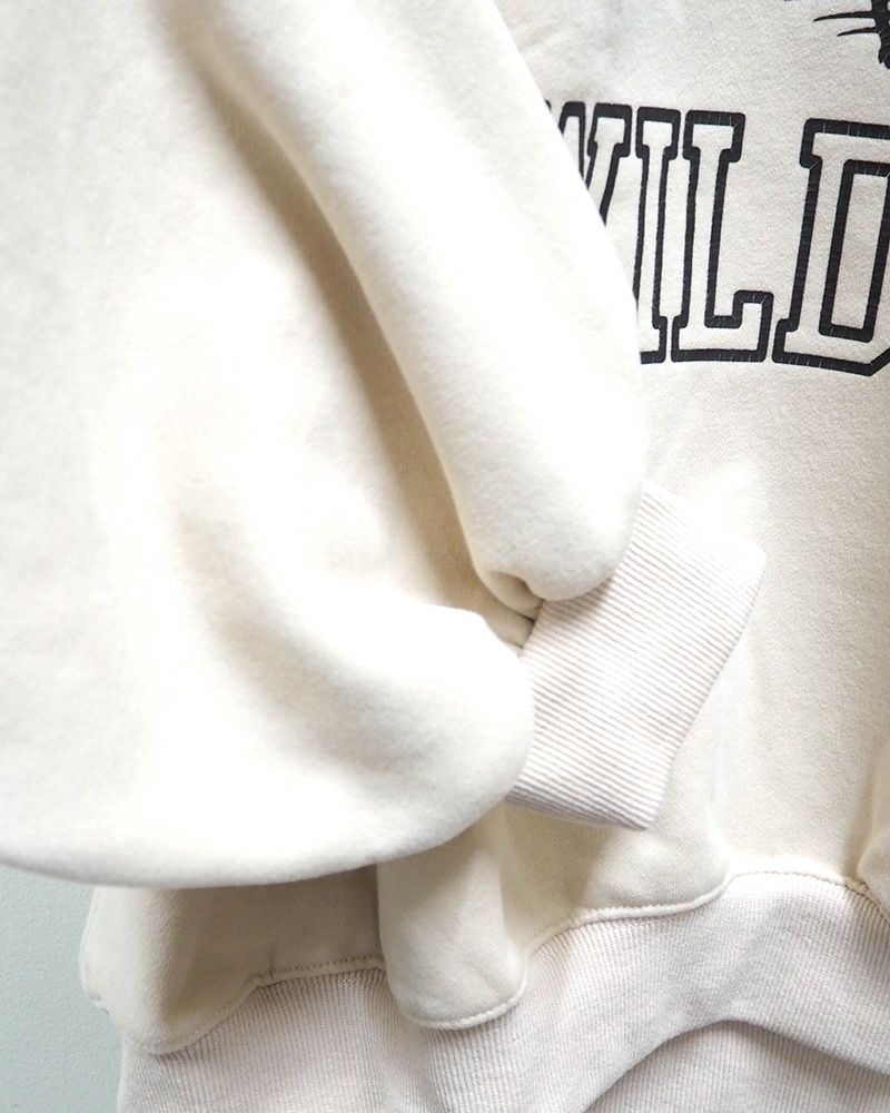 8Laboratory プリントスウェットプルオーバー