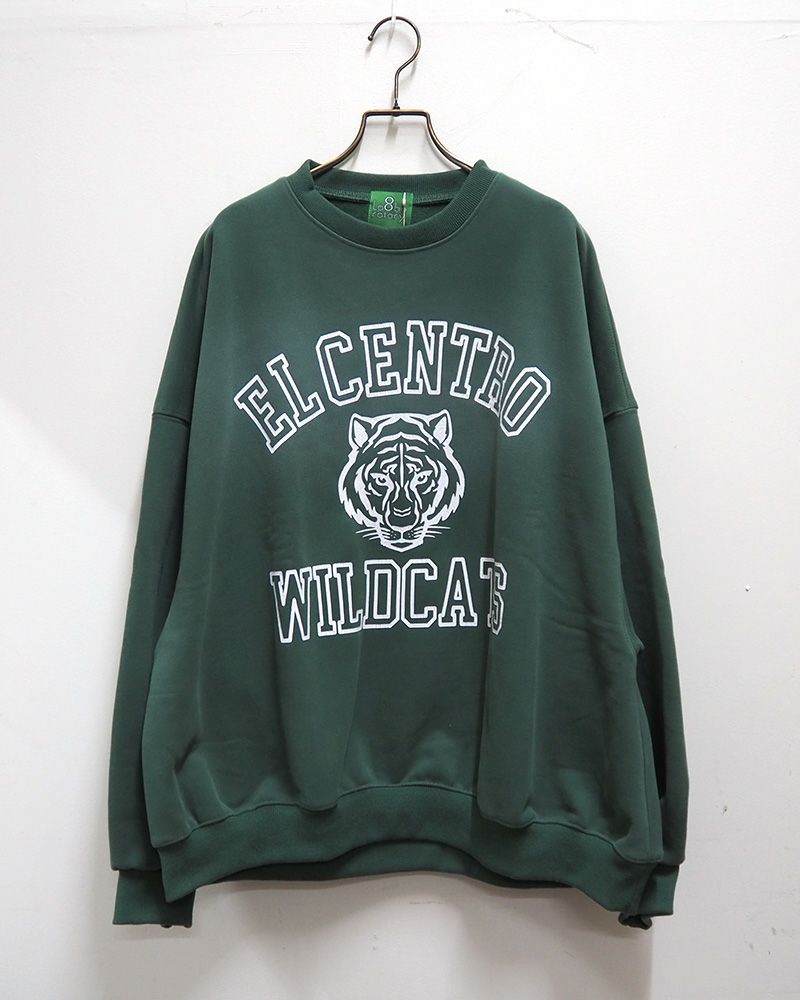 8Laboratory プリントスウェットプルオーバー