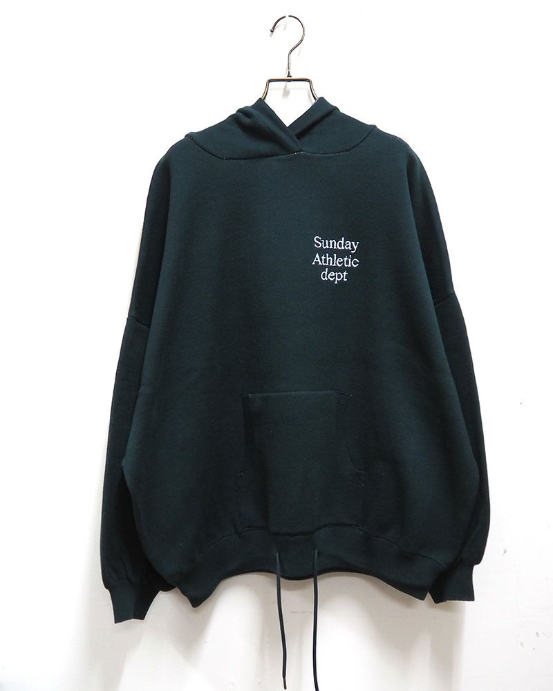 8Laboratory ジャガード編みニットロゴパーカー