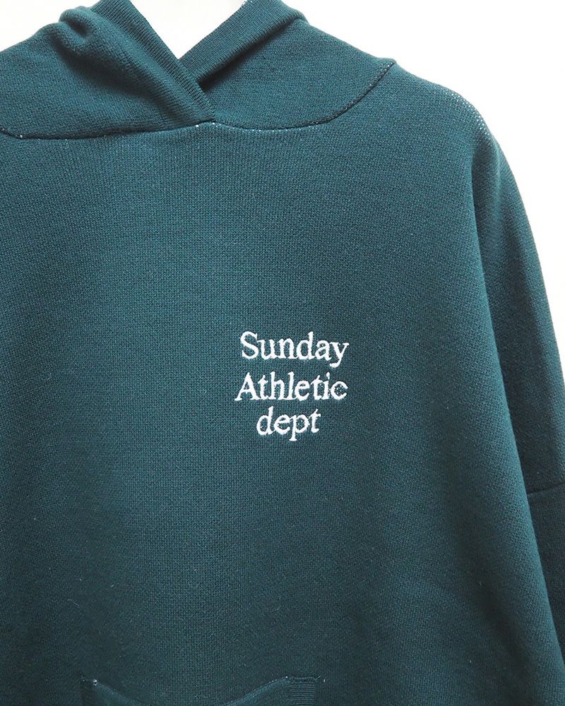 8Laboratory ジャガード編みニットロゴパーカー