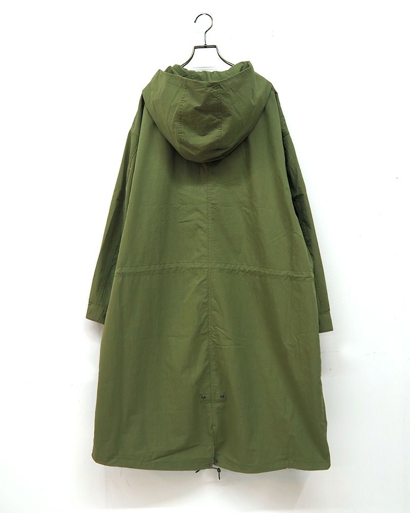 Pokkeモッズコート オーバーサイズ ミリタリー風 アウター レディース メンズ 秋冬コーデ 大人カジュアル