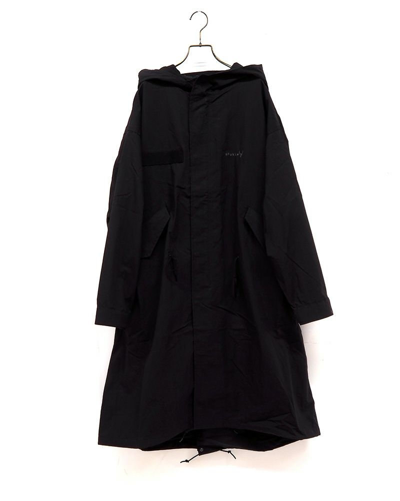 Pokkeモッズコート オーバーサイズ ミリタリー風 アウター レディース メンズ 秋冬コーデ 大人カジュアル