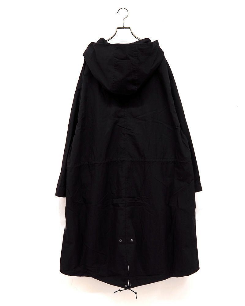 Pokkeモッズコート オーバーサイズ ミリタリー風 アウター レディース メンズ 秋冬コーデ 大人カジュアル