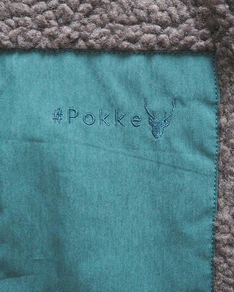 Pokke ボアベスト 新色 ふわふわ ボリューム ボア 秋冬 レイヤード コーデ ユニセックス
