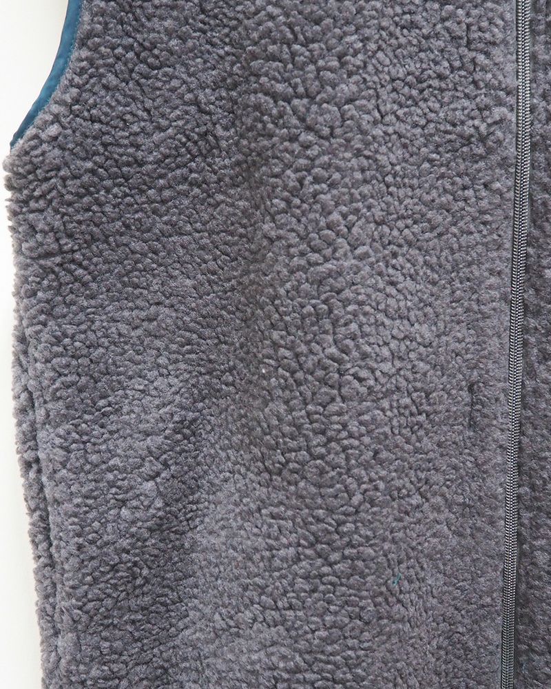 Pokke ボアベスト 新色 ふわふわ ボリューム ボア 秋冬 レイヤード コーデ ユニセックス