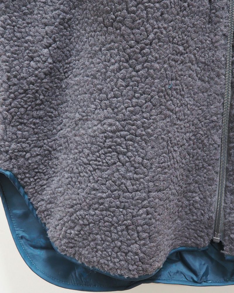 Pokke ボアベスト 新色 ふわふわ ボリューム ボア 秋冬 レイヤード コーデ ユニセックス