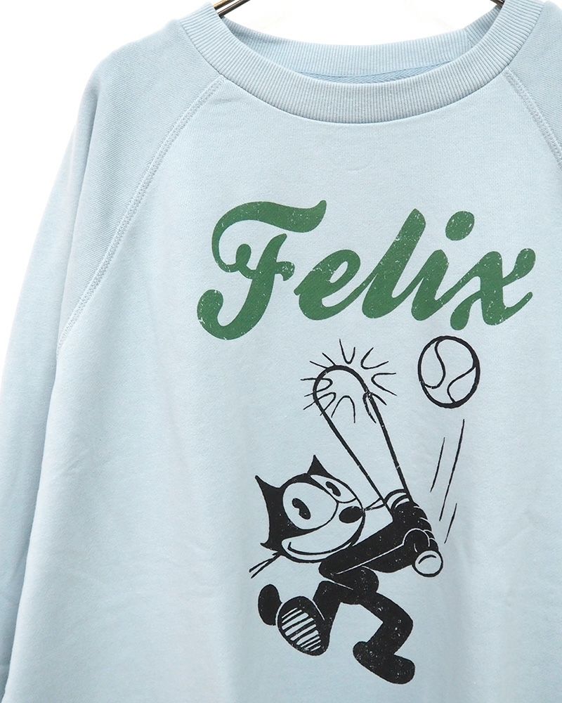 FELIX THE CAT フィリックス・ザ・キャット ベースボールモチーフトレーナー