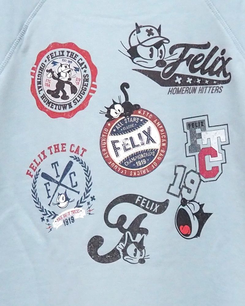 FELIX THE CAT フィリックス・ザ・キャット ベースボールモチーフトレーナー