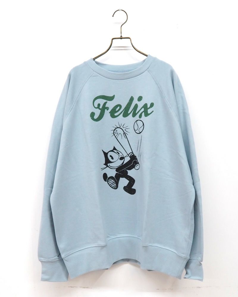 FELIX THE CAT フィリックス・ザ・キャット ベースボールモチーフトレーナー