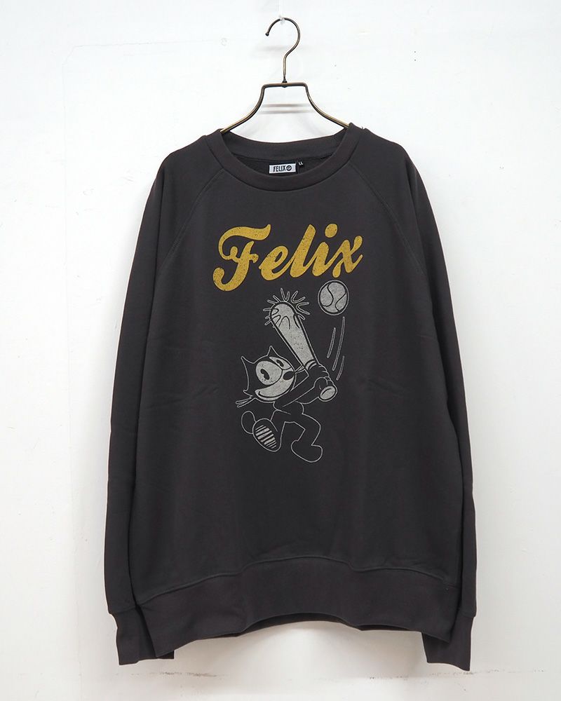 FELIX THE CAT フィリックス・ザ・キャット ベースボールモチーフトレーナー
