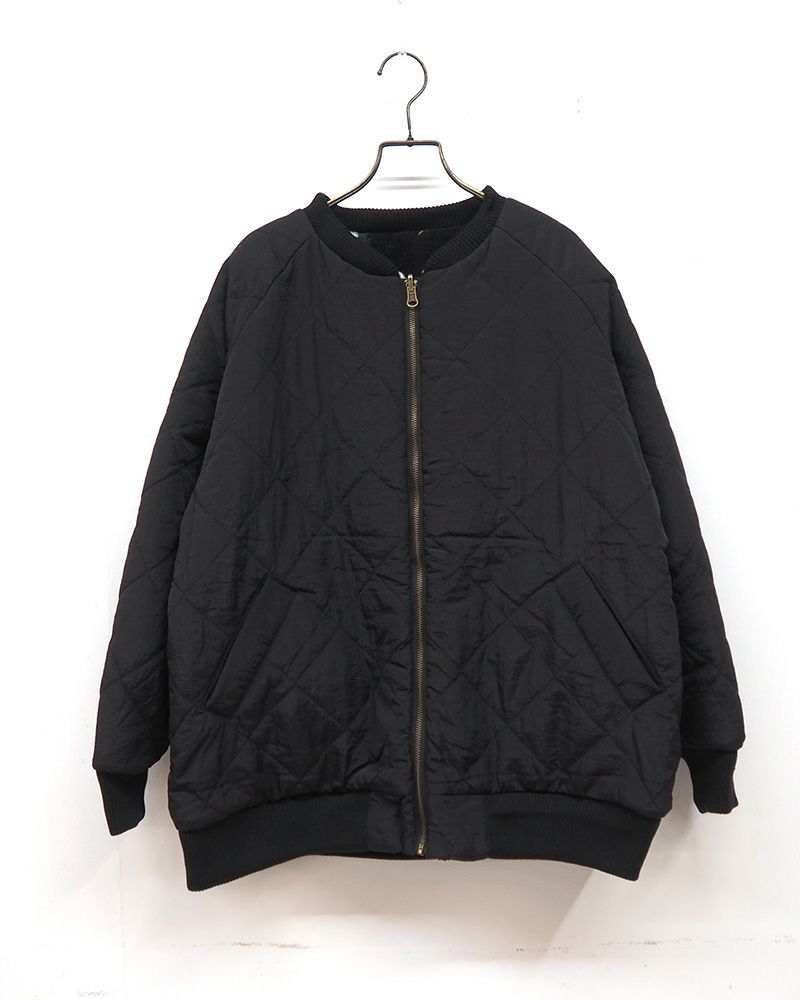 リバーシブルボアキルティングアウター レディース 秋冬 フード付き ボア面とキルティング面 二WAY仕様 モコモコ 暖かい ゆったりシルエット アウター