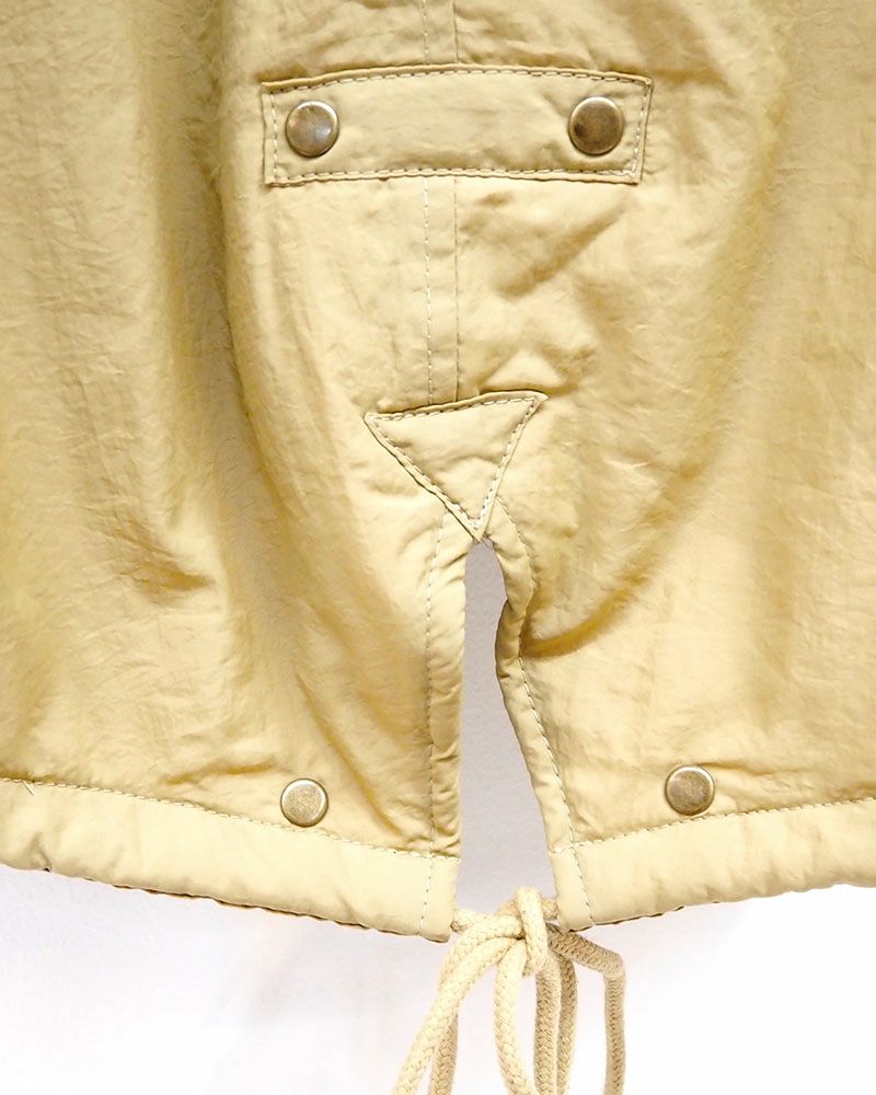 limiless 型押しボア×キルティングモッズコート