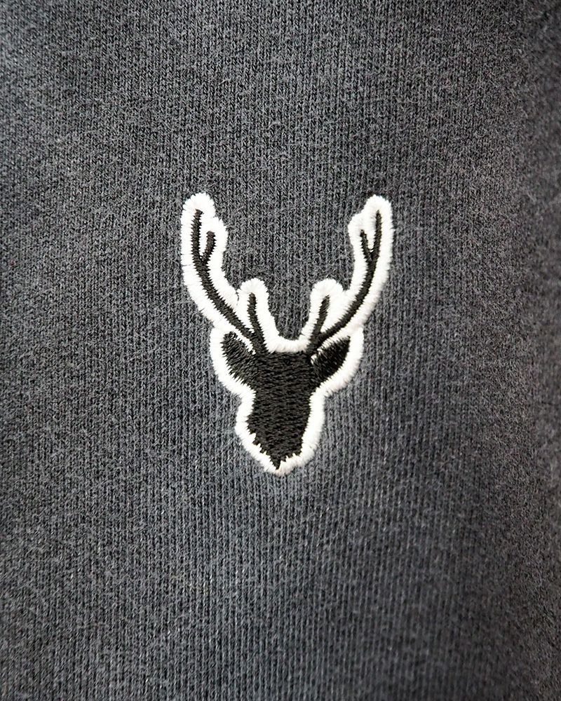 #Pokke（ポッケ） 日焼け加工裏毛パーカー