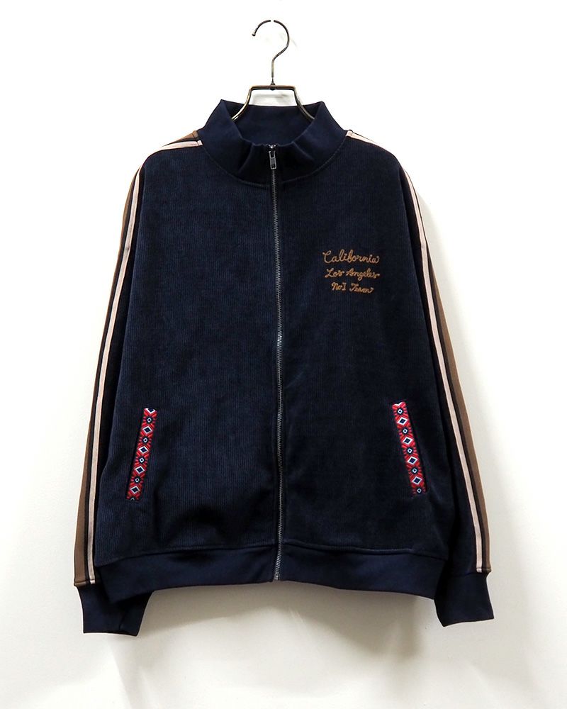 LIME.INC ニットコールハイネックZIP長袖トップス ダークグリーン／ライン袖デザインのレディース秋冬ジップブルゾン