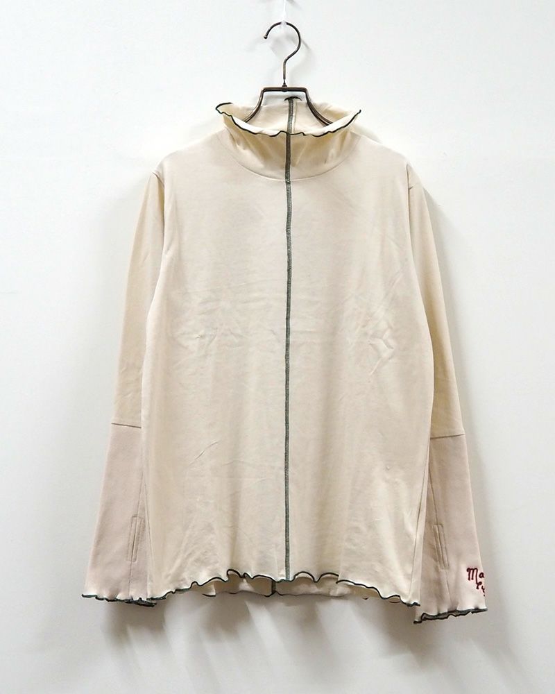 LIME.INC メロウネックロングスリーブ指穴付トップス 7カラー展開 ボーダーあり レディース秋冬インナー 長袖カットソー