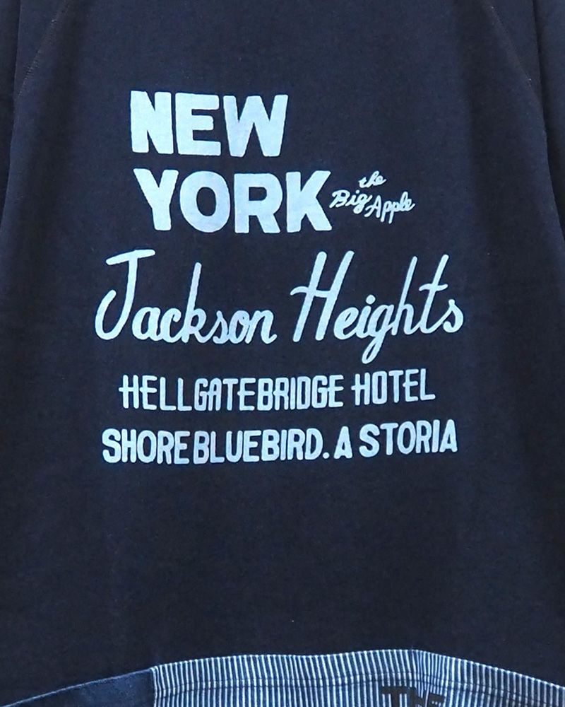 LIME.INC ライムインク　裾布帛切替チュニック 異素材ドッキング 裏毛トップス 布帛切替 レディース 長袖 ゆったり ポケット付き