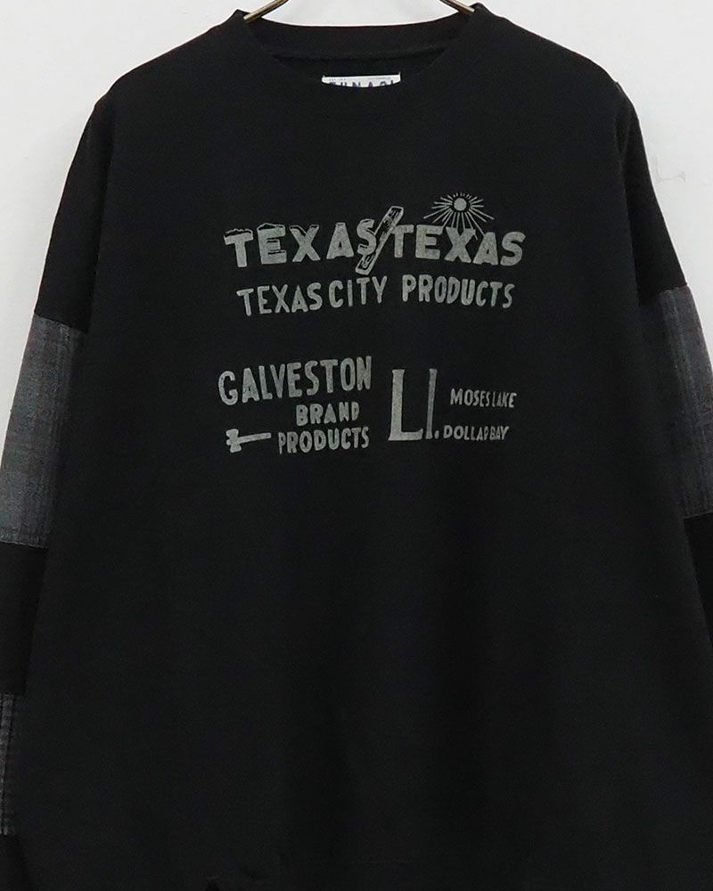 LIME.INC（ライムインク） ミニ裏毛ピグメント長袖プルオーバー