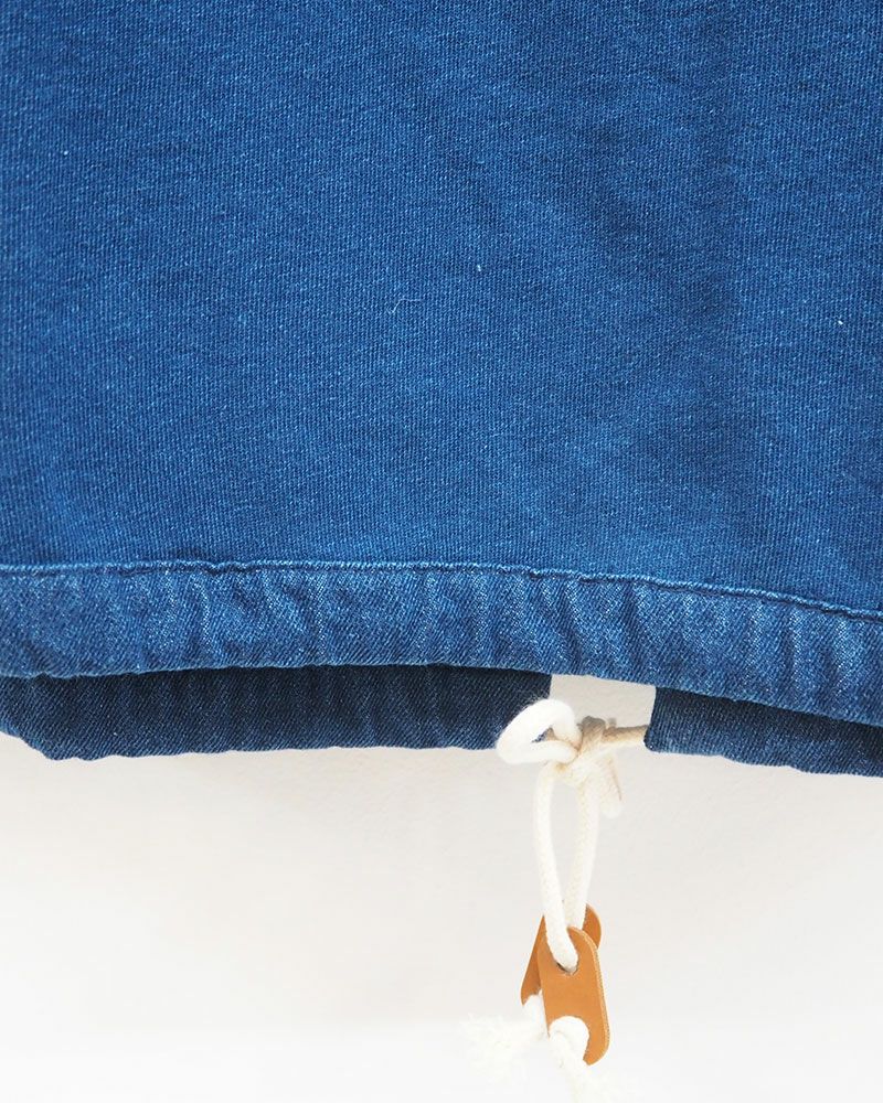 LIME.INC（ライムインク） インディゴミニ裏毛フードワンピース