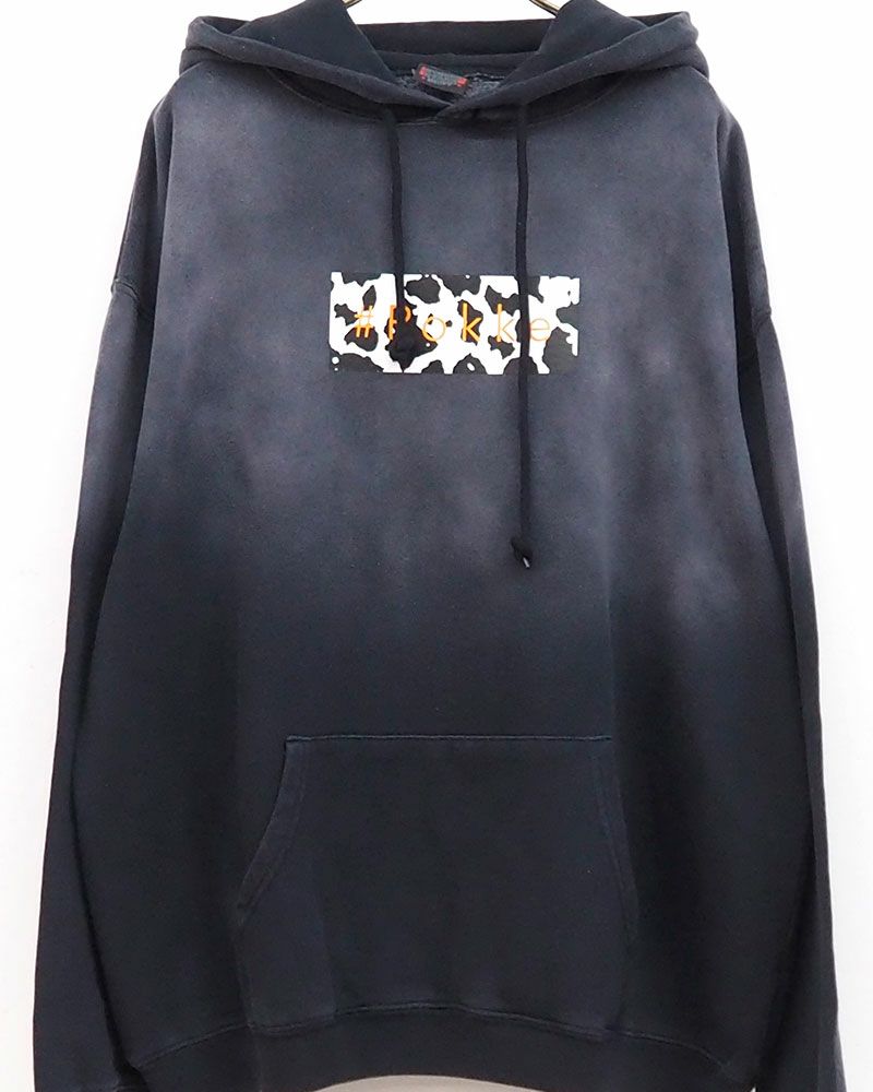 #Pokke（ポッケ） 日焼け加工裏起毛パーカー